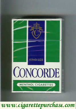 Concorde Menthol cigarettes